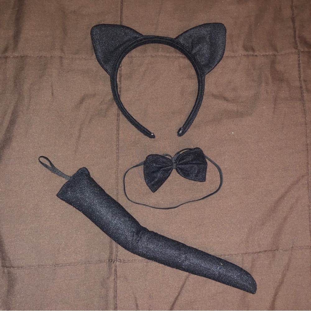 (3 for $15 MUST BUNDLE) Black Cat Costume Accessories